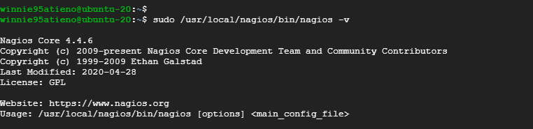 install Nagios on Ubuntu 20.04