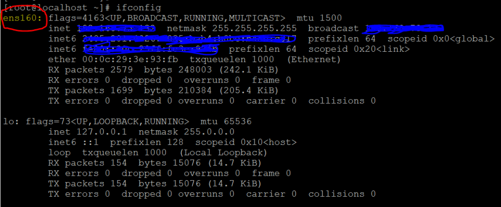 ethernet interface
