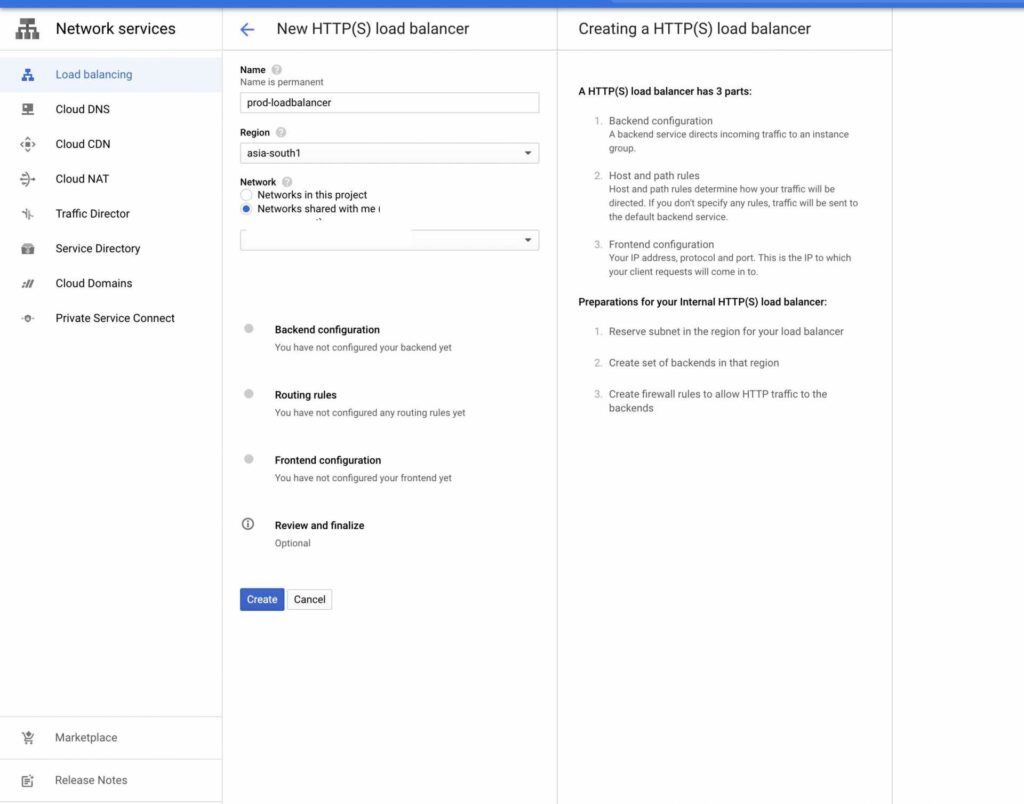 Basic Load Balancer Details