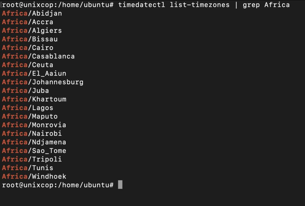 Preferred timezones.