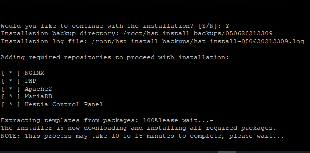 Unit Nginx.service not found - Hestia Control Panel - Discourse