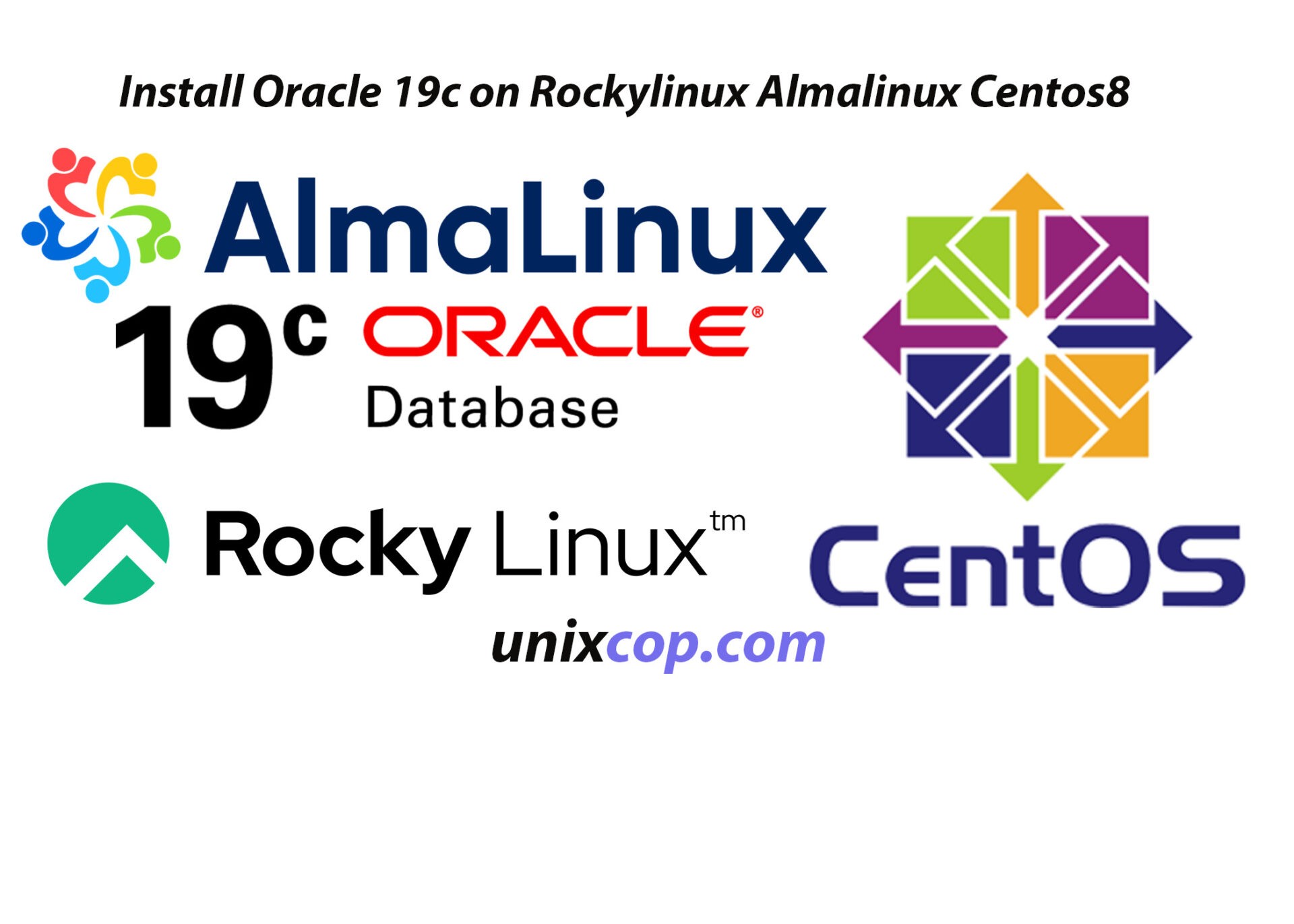 Install Oracle 19c on Rockylinux Almalinux Centos8
