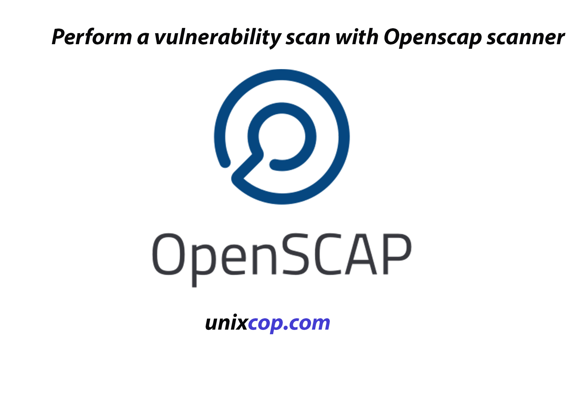 Perform a vulnerability scan with Openscap scanner