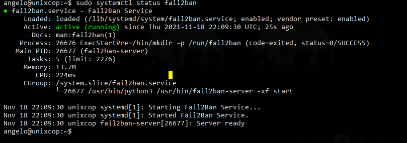 1.- Fail2ban on Debian 11