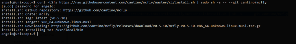 1.- Download and install Mcfly on Linux
