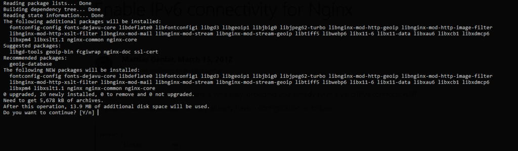 1.- Install Nginx on Linux
