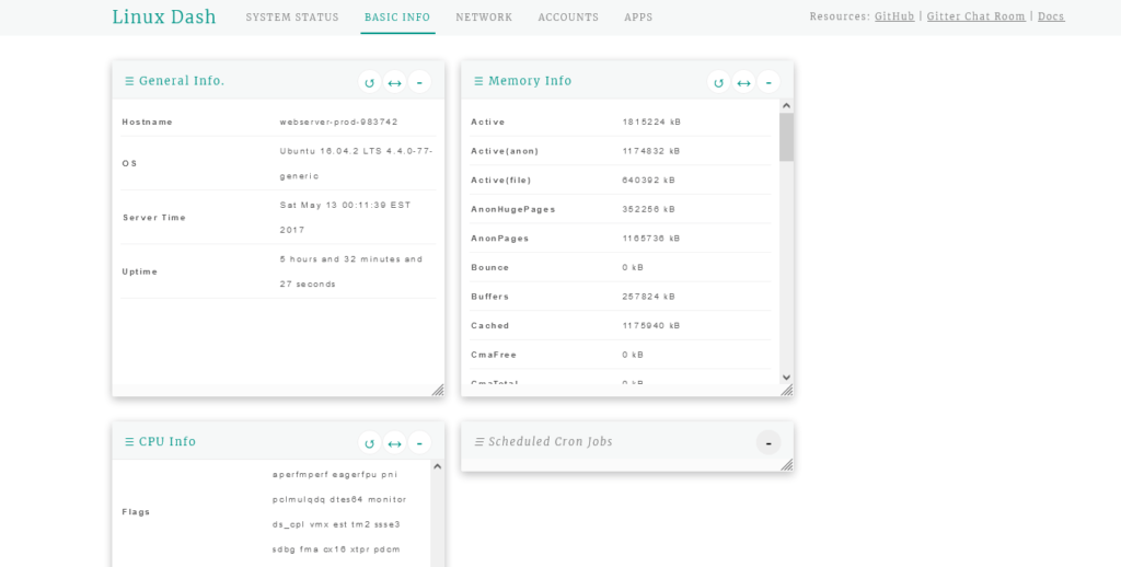 3.- Basic info tab