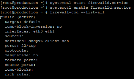 Harderning a CentOS Server