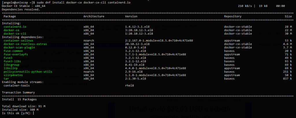 2.- Installing Docker on Rocky Linux 8
