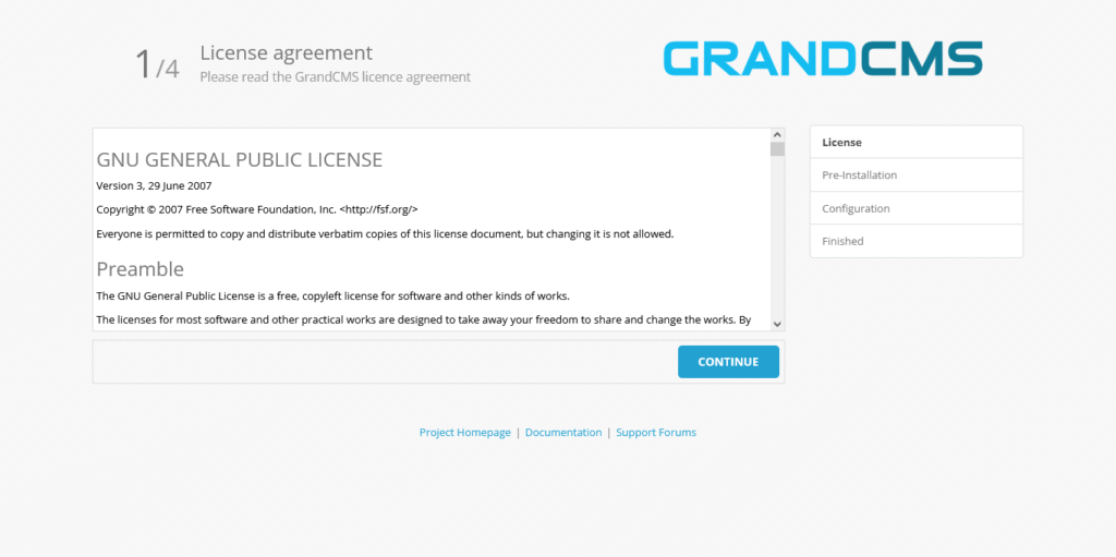 2.- License terms