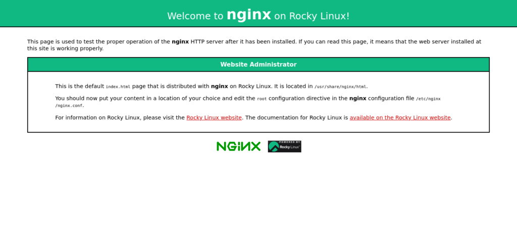 1.- Nginx working