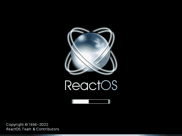 ReactOS bootscreen