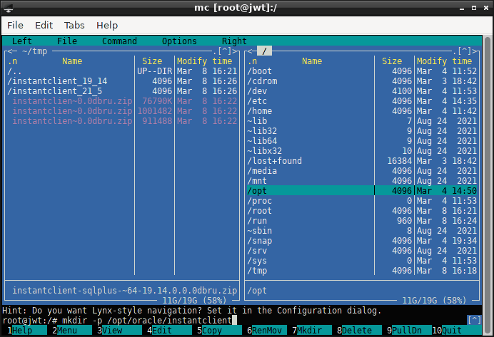 install php-oci8. Instantclient