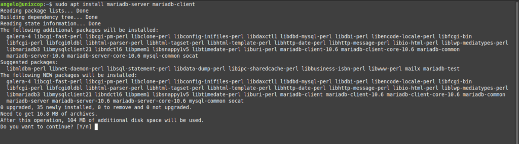 1.- Install MariaDB on Ubuntu 22.04