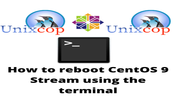 How to reboot CentOS 9 Stream using the terminal