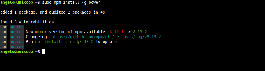 Install Bower on Ubuntu 22.04