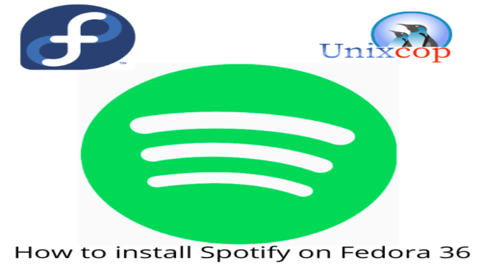 How to install Spotify on Fedora 36