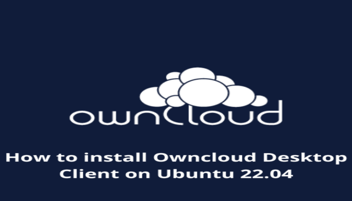 How to install Owncloud Desktop Client on Ubuntu 22.04