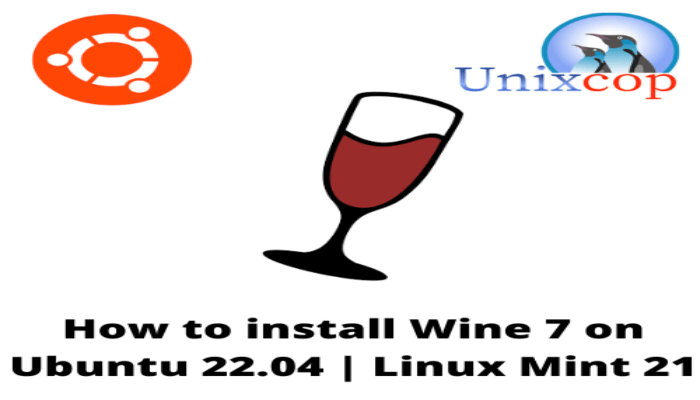 How to install Wine 7 on Ubuntu 22.04 Linux Mint 21
