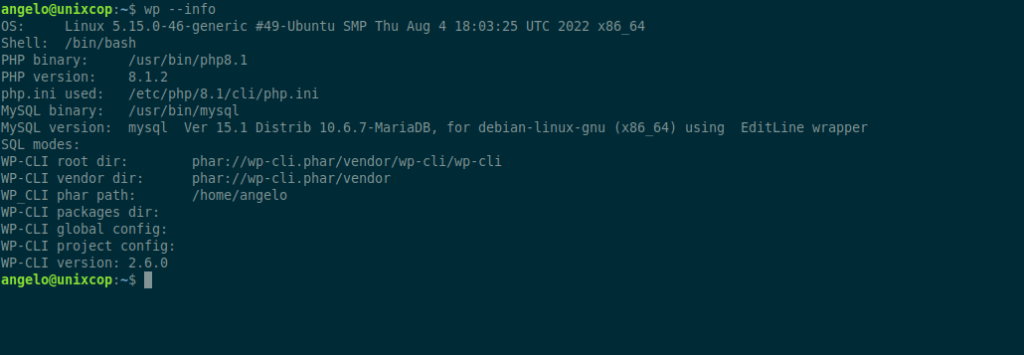 WP-CLI on Ubuntu 22.04