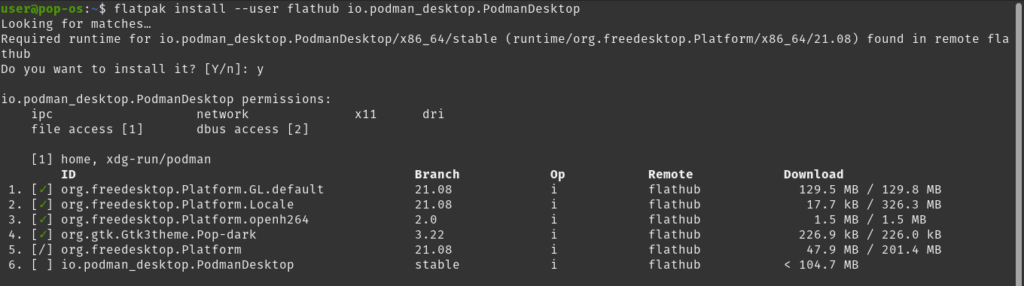 Download Podman Compose