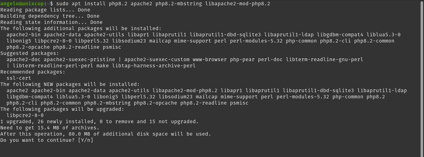 Install PHP 8.2 on Debian 11