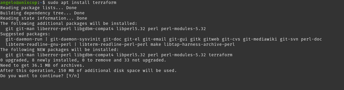 Install Terraform on Debian 11